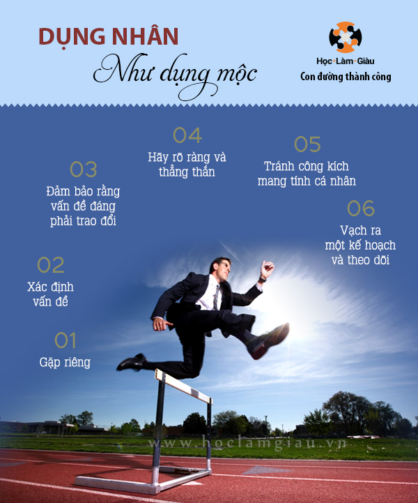 dụng nhân như dụng mộc